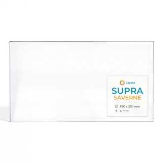 Supra SAVERNE Glas - Rechteck Kaminglas für Kaminofen