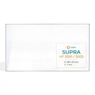 Supra HF 3001/3003 Rectangular Glass Panel for Fireplace Insert