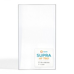 Supra HF 7901 Glass - Rectangular glass panel for wood burning stove