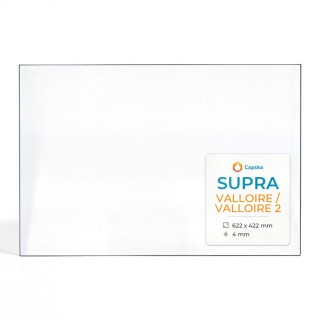 Supra VALLOIRE / VALLOIRE 2 Glas - Rechteck Kaminglas