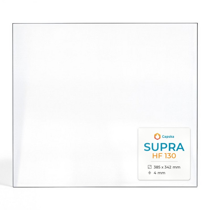 Vitre Supra HF 130 - Verre Rectangle Latéral pour insert