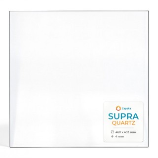 Supra QUARTZ Glass - Rectangular Panel for Wood Burning Stove