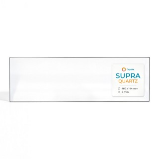 Supra QUARTZ Glas - Rechteck Seitlich Kaminglas für Kaminofen