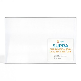Vetro Supra SUPRAVISION 250 / 252 / 254 / 256 / 258 - Vetro Rettangolo per caminetto