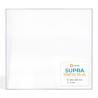 Supra TERTIO 76 VL Glass - Rectangular Side Glass Panel