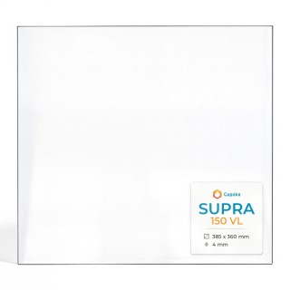 Supra 150 VL Glass - Rectangular Side Glass Panel for Fireplace Insert