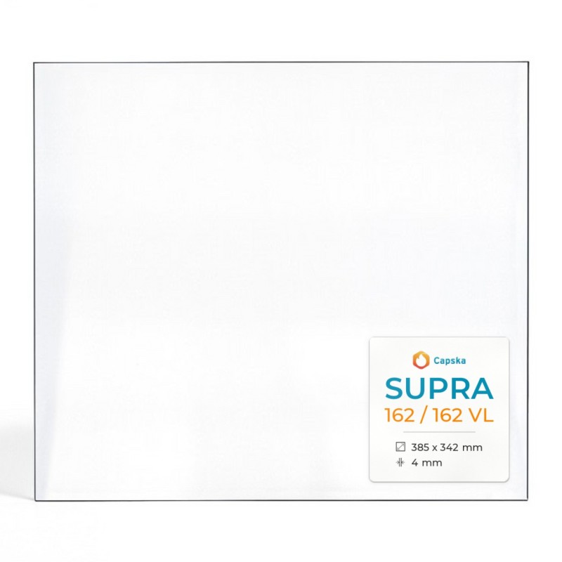 Vitre Supra 162 / 162 VL - Verre Rectangle Latéral pour insert