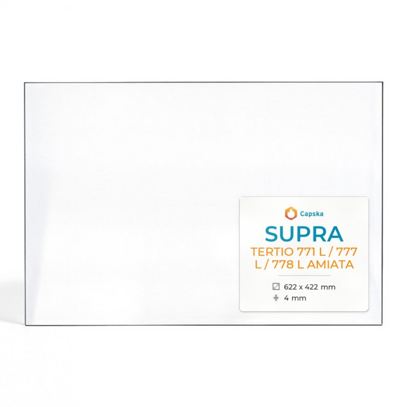 Supra TERTIO 771 L / 777 L / 778 L AMIATA Glass Panel
