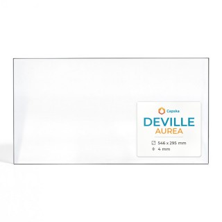 Vitre Deville AUREA - Verre Rectangle pour poêle à bois