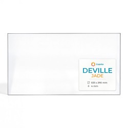 Vitre Deville JADE - Verre Rectangle pour poêle à bois