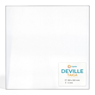 Vitre Deville Taiga 320x320 mm - Verre Rectangle - Capska