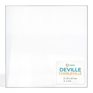 Vitre Deville CHARLEVILLE (carré) - Verre Rectangle pour poêle à bois
