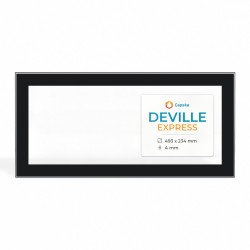 Vitre Deville EXPRESS - Verre Rectangle Sérigraphié pour poêle à bois