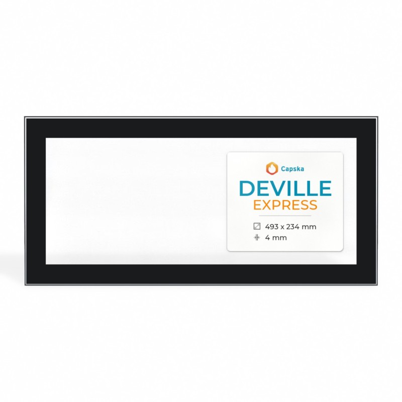 Deville EXPRESS Glass Panel for Wood Burning Stove