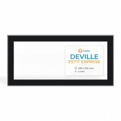 Vetro Deville PETIT EXPRESS - Vetro Rettangolo Serigrafato per stufa a legna
