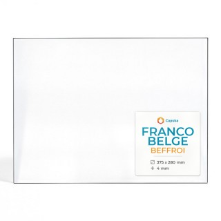 Vitre Franco Belge BEFFROI - Verre Rectangle pour poêle à bois