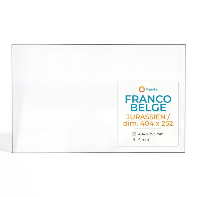 Franco Belge Jurassien Glass Panel - 404 x 252 mm