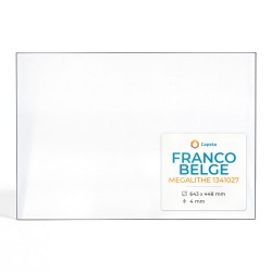 Vetro Franco Belge MEGALITHE 1341027 - Vetro Rettangolo per stufa a legna
