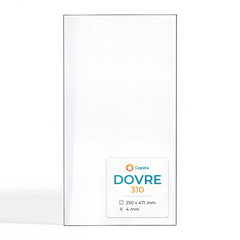 Vitre Dovre 310 - Verre Rectangle pour poêle à bois