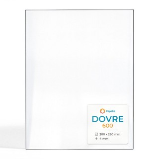 Vetro Dovre 600 - Vetro Rettangolo per stufa a legna