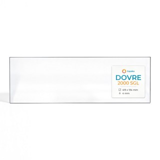 Vitre Dovre 2000 SGL - Verre Rectangle pour insert