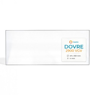 Vetro Dovre 2900 VGV - Vetro Rettangolo Laterale per caminetto