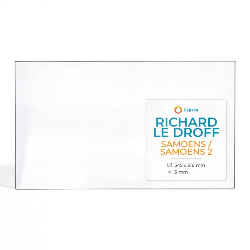 Richard Le Droff SAMOENS / SAMOENS 2 Glas - Rechteck Kaminglas