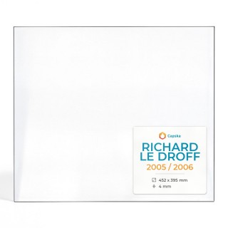 Vitre Richard Le Droff 2005 / 2006 - Verre Rectangle pour insert