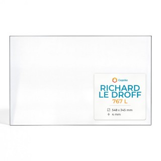 Vitre Richard Le Droff 767 L - Verre Rectangle pour insert