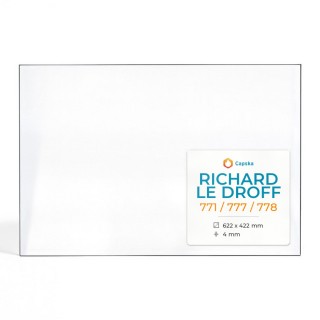 Vetro Richard Le Droff 771 / 777 / 778 - Vetro Rettangolo per caminetto