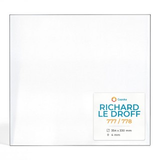 Vitre Richard Le Droff 777 / 778 - Verre Rectangle Latéral pour insert