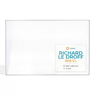 Vitre Richard Le Droff 808 EL - Verre Rectangle pour insert