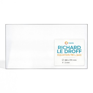 Richard Le Droff EQUATION 781 L Glass Panel - Fireplace Insert