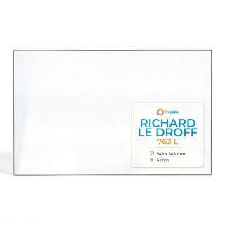 Vitre Richard Le Droff 763 L - Verre Rectangle pour insert