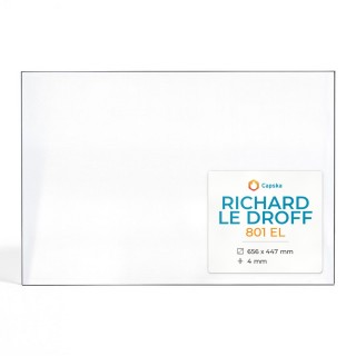 Vitre Richard Le Droff 801 EL - Verre Rectangle pour insert