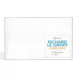 Richard Le Droff CINESCOPE Glass - Rectangular glass panel for fireplace insert