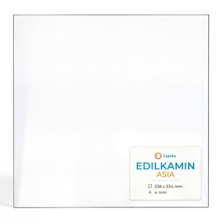 Edilkamin ASIA Glass - Rectangular Panel for Wood Burning Stove