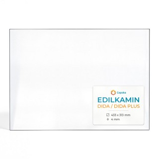 Edilkamin DIDA / DIDA PLUS Glass Panel for Wood Burning Stove