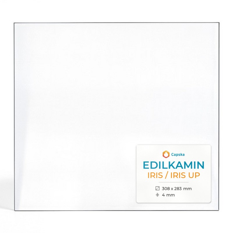 Kaminglas Edilkamin IRIS / IRIS UP - Rechteckig