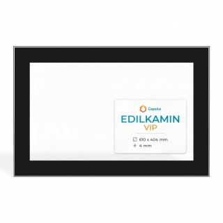 Edilkamin VIP Glass - Rectangular Screen-printed Panel