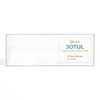 Jotul F371 / 373 / 375 / 379 - Rechteck Kaminglas für Kaminofen