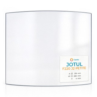 Vitre Jotul F220 J2 PETITE - Verre Courbe pour poêle à bois
