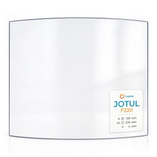 Jotul F220 Glas - gebogenes Kaminglas für Kaminofen
