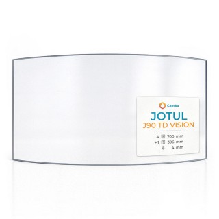 Vetro Jotul J90 TD VISION - Vetro Curvo per inserto caminetto