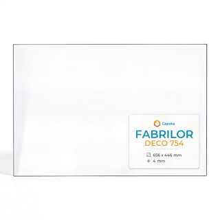 Fabrilor DECO 754 Glass - Fireplace Insert Panel