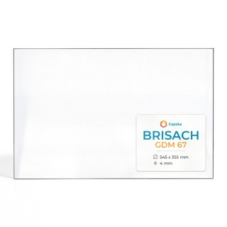 Brisach GDM 67 Glass Panel - Fireplace Insert Accessory
