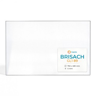 Vitre Brisach GL1 89 - Verre Rectangle pour insert