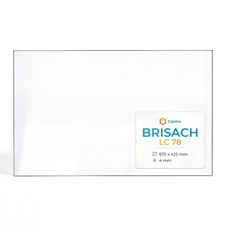 Brisach LC 78 Glas - Rechteck Kaminglas für Kaminofen