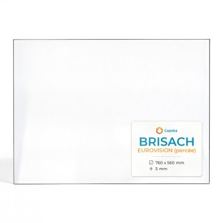 Brisach EUROVISION Glass Panel - Fireplace Insert Accessory