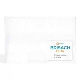 Vetro Brisach GC 67 - Vetro Rettangolo per caminetto